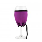 Cozy Wine Glass Sleeve in Purple by True