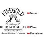 Finegold Wine Bar Custom Barrel
