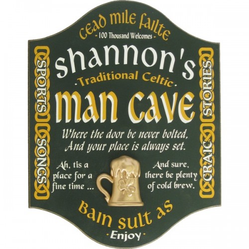 Irish Man Cave Sign