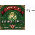 Personalized Beer Girl Irish Pub Dartboard & Cabinet Set 