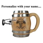 Tiki Bar Personalized Barrel Mug