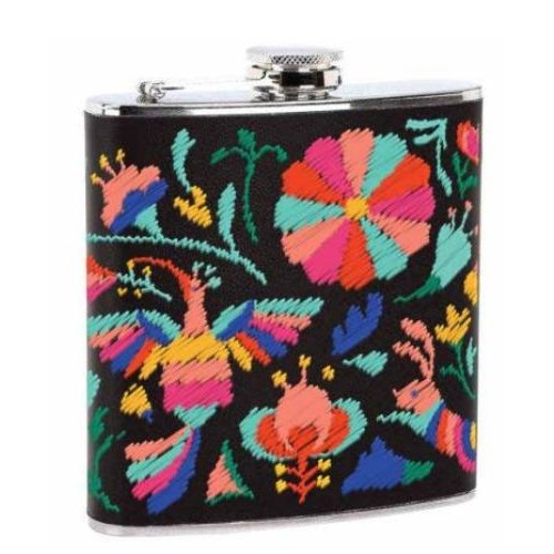 Embroidered Flask by Blush®