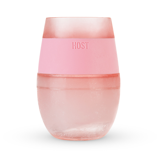 Wine FREEZE™ Cooling Cup in Translucent Pink