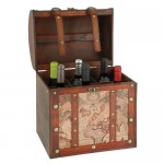 Bottle Old World Wooden Wine Box by Twine®
