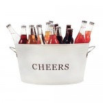 Cheers Galvanized Metal Tub by Twine®