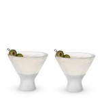 Glass FREEZE™ Martini Glass (set of two) by HOST®